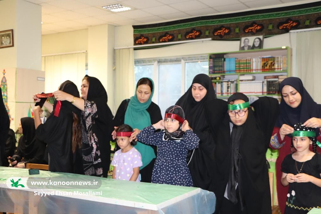 آیین سنتی عزاداری دسته چوبی در مجتمع فرهنگیهنری کانون گرگان