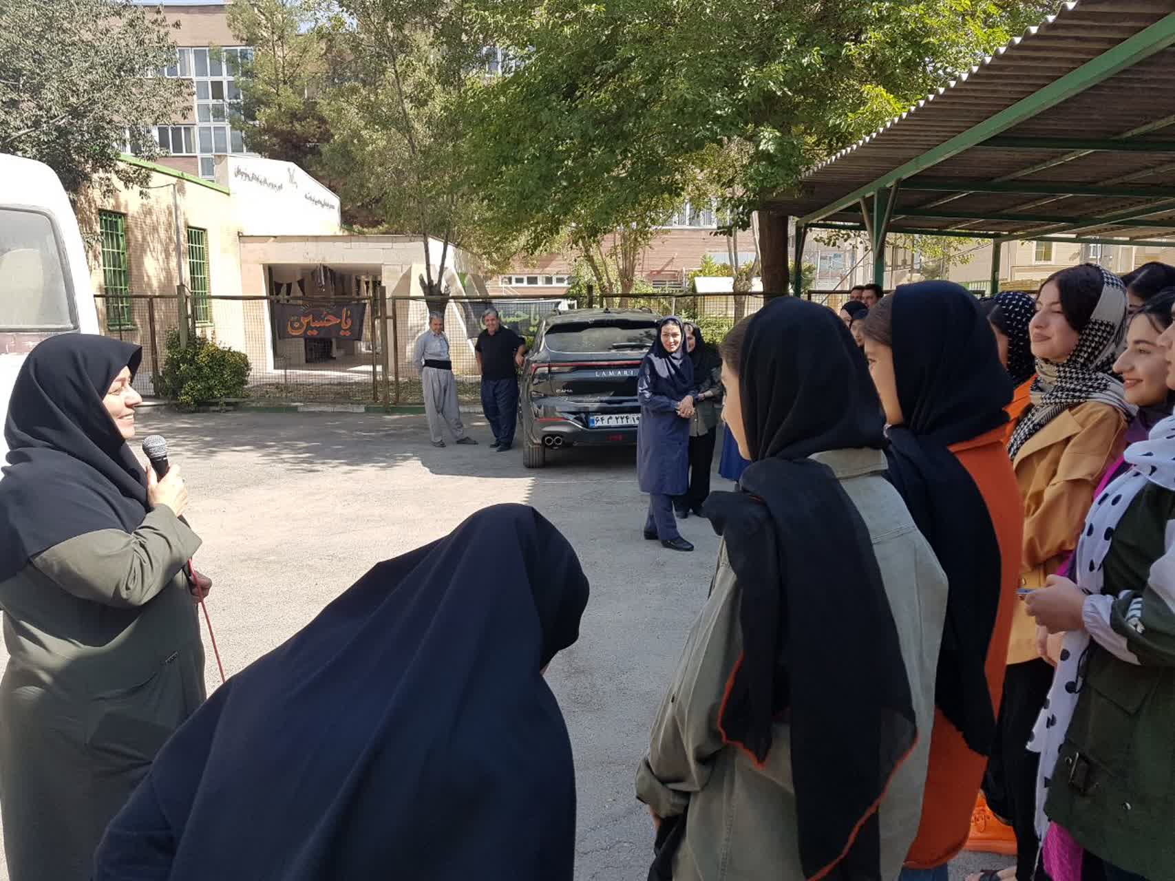 اردوی اعضای دختر نوجوان مرکز ثلاثباباجانی به کرمانشاه / با همراهی دستگاهها، همکاران و خیرین عرصه فرهنگ