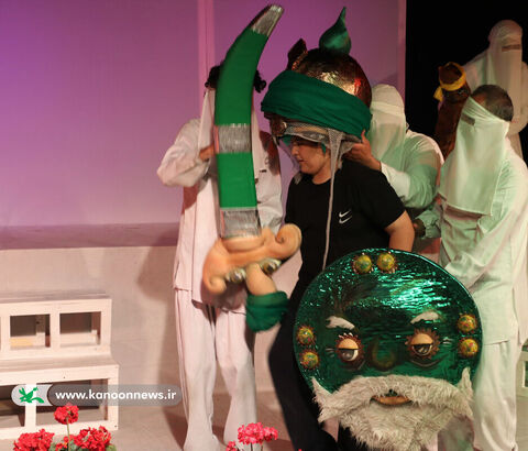 نذر فرهنگی کانون با اجرای نمایش «اولین بازی» در مرکز تولید تئاتر ادا شد