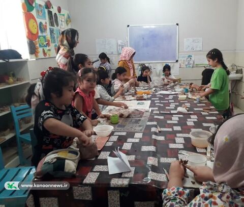 کارگاه‌های تابستانه مراکز فرهنگی هنری کانون خوزستان به روایت تصویر