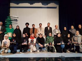 اولین جشنواره منطقه‌ای شعر محبت و اعطای نشان استاد محمدجواد محبت، در کرمانشاه/ هشتمین گزارش تصویری، اختتامیه‌ی جشنواره