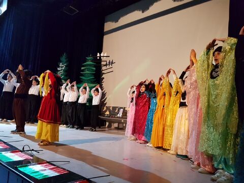 ششمین گزارش تصویری سرود نمایش جشنواره محبت کرمانشاه