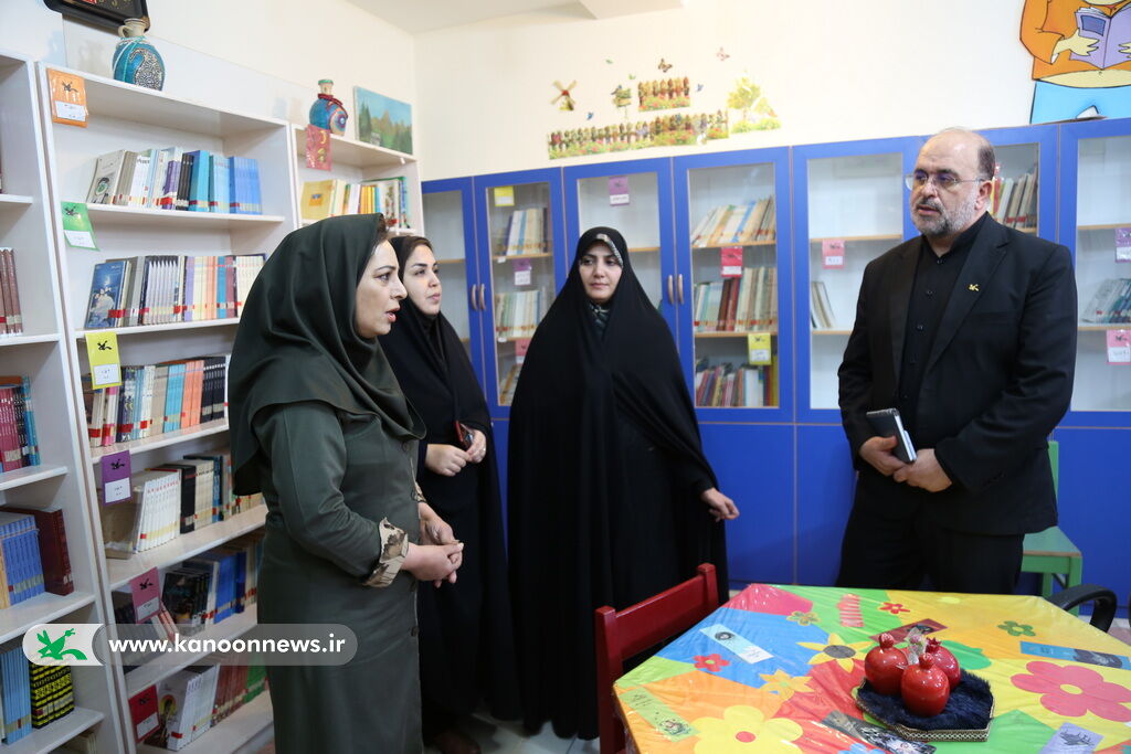 معاون فرهنگی کانون از مراکز کانون شهرستان بوشهر بازدید کرد