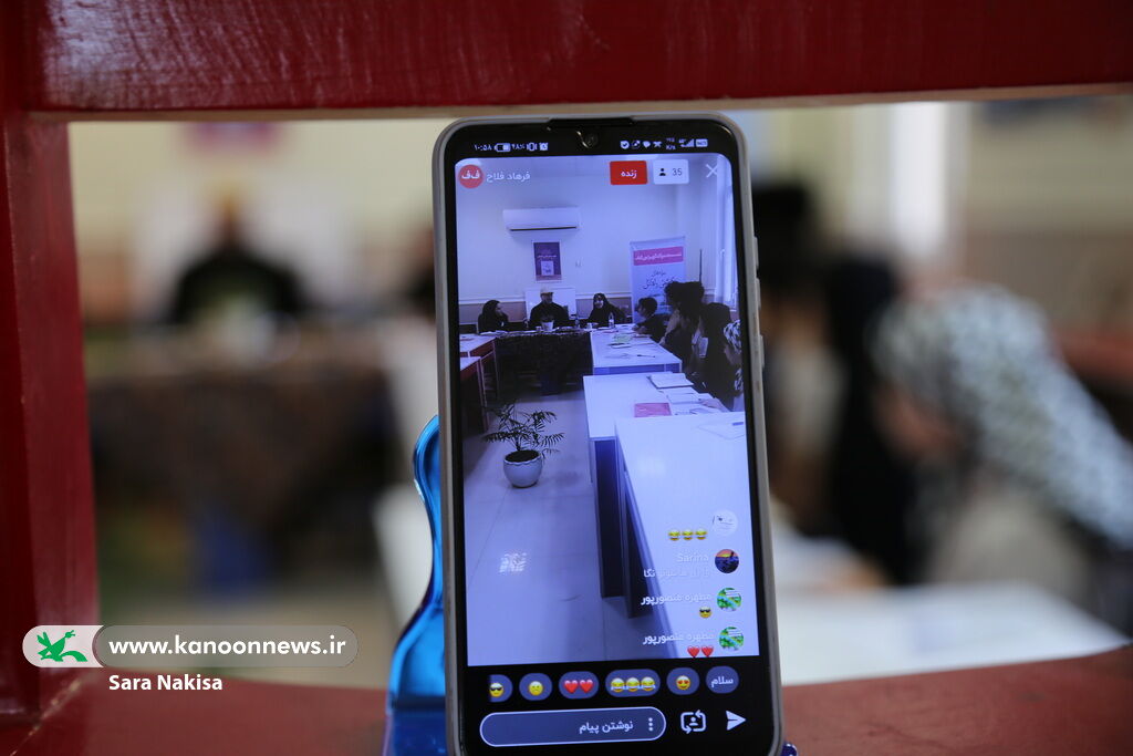 اعضا کانون استان بوشهر در حضور معاون فرهنگی کانون تمرین نقد کردند