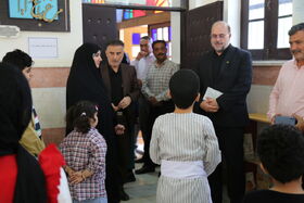 بازدید معاون فرهنگی کانون از مراکز شهرستان بوشهر به روایت تصویر ۱