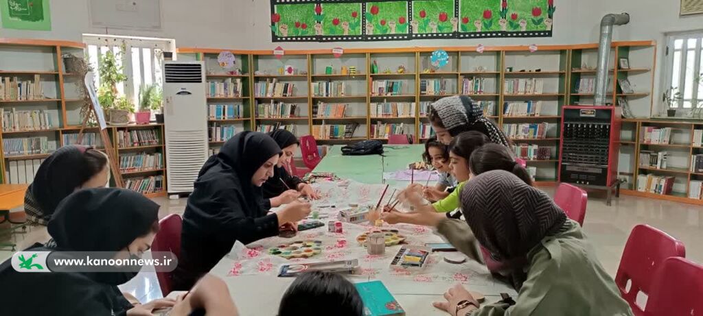 دستسازههای کودکان و نوجوانان گلستانی، هدیه به زائران اربعین