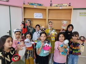 ساخت عروسک‌های سنتی «گلین باجی» توسط اعضا