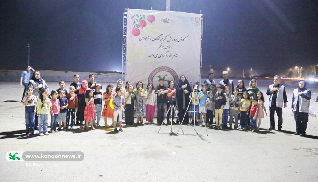 شبی با طعم بارش شهابی در کنار اعضا کانون پرورش فکری عالیشهر