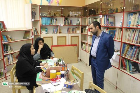 بازدید مدیرعامل از مراکز کانون پرورش فکری کودکان و نوجوانان تبریز