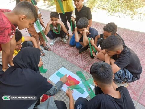 هدایای مراکز کانون خوزستان به زائران کودک و نوجوان پیاده روی اربعین حسینی