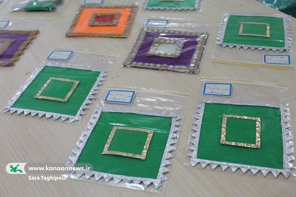 دست سازههای مراکز کانون خوزستان پیشکش زائران حسینی