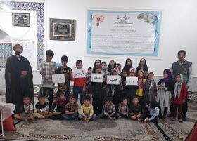 گرامی‌داشت روز جهانی مسجد در کتابخانه سیار شماره‌ی دو کانون در شهرستان درمیان