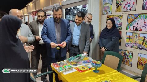 غرفه کانون در اولین روز از افتتاح دومین نمایشگاه نوشت افزار ایرانی اسلامی و بازدید مسئولان به روایت تصویر
