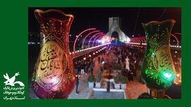 گزارش تصویری از سوگواره آئینی «محرم شهر» با همکاری کانون استان تهران
