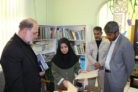 بازدید معاون فرهنگی کانون از مراکز شیراز