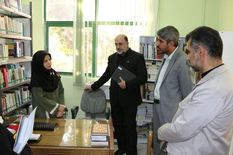 بازدید معاون فرهنگی کانون از مراکز شیراز