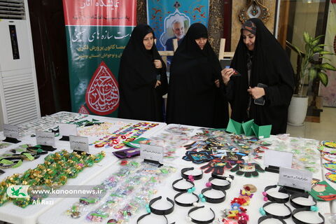 آلبوم تصویری گشایش نمایشگاه دست سازه های حسینی