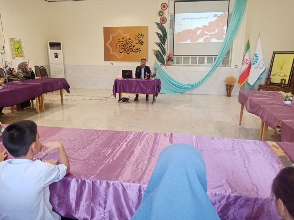 "جادوی روایت در قصهگویی" اجرای کارگاه "جادوی روایت در قصهگویی"
