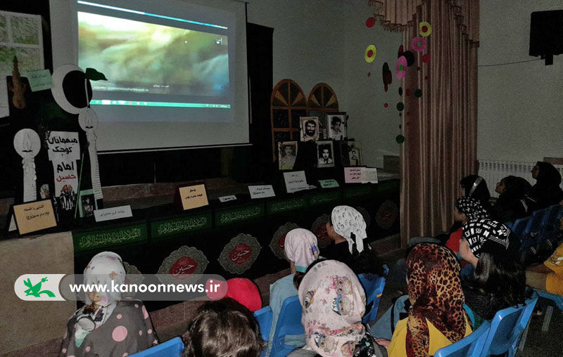 مراکز کانون استان اردبیل در سالروز شهادت دختر سهسالهی دشت کربلا به سوگ نشستند