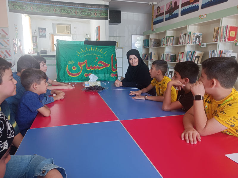 مراکز کانون استان اردبیل در سالروز شهادت دختر سهسالهی دشت کربلا به سوگ نشستند