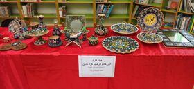 نمایشگاه آثار اعضای کانون آزادشهر در هفته دولت