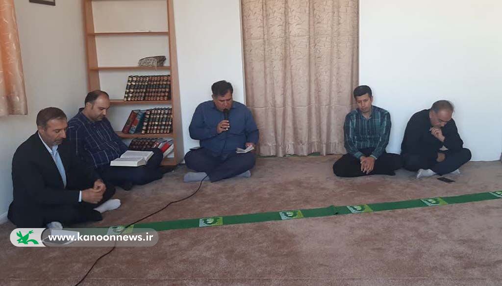 مراسم زیارت عاشورا در کانون سمنان