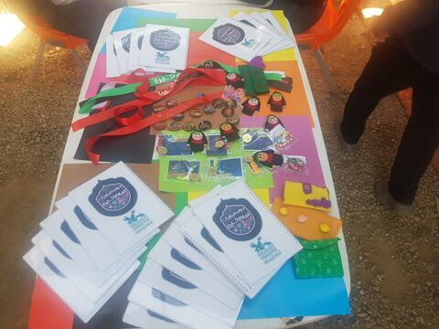 موکب مهمان های کوچک امام حسین(ع) کانون پرورش فکری کودکان و نوجوانان استان کردستان در مرز باشماق مریوان