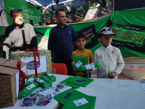 موکب مهمان های کوچک امام حسین(ع) کانون پرورش فکری کودکان و نوجوانان استان کردستان در مرز باشماق مریوان