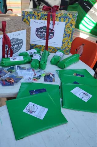 موکب مهمان های کوچک امام حسین(ع) کانون پرورش فکری کودکان و نوجوانان استان کردستان در مرز باشماق مریوان