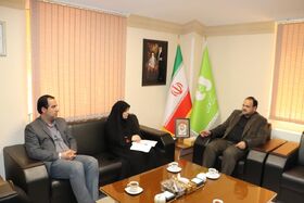 نشست سرپرست کانون پرورش فکری استان با مدیرکل صدا و سیمای مرکز گلستان
