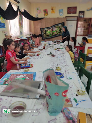 تابستان در مرکز فرهنگی هنری عسلویه، کانون پرورش فکری کودکان و نوجوانان استان بوشهر