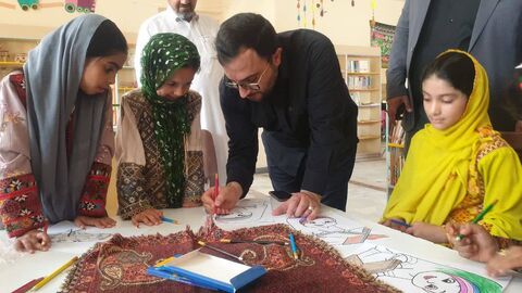 بازدید مدیرعامل کانون از مرکز فرهنگیهنری شهرستان میرجاوه