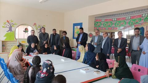 بازدید مدیرعامل کانون از مرکز فرهنگیهنری شهرستان میرجاوه