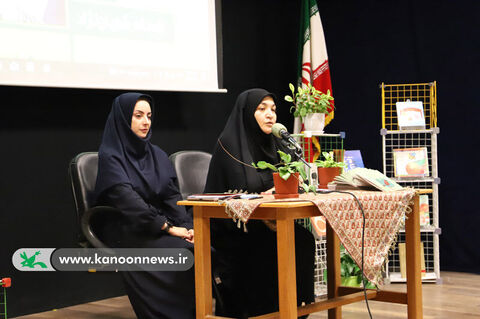 دیدار آشنا/ نشست اعضای ادبی مراکز کانون استان اردبیل با افسانه شعبان‌نژاد