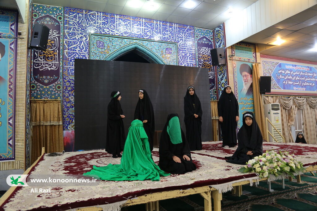 کودکان و نوجوانان اربعینی بوشهری گرد هم آمدند