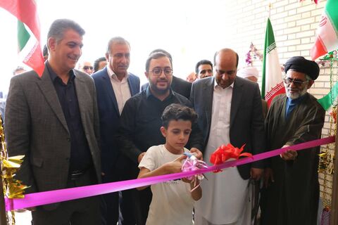 افتتاح مدرسه شش کلاسه در شهر مرزی میرجاوه سیستان و بلوچستان