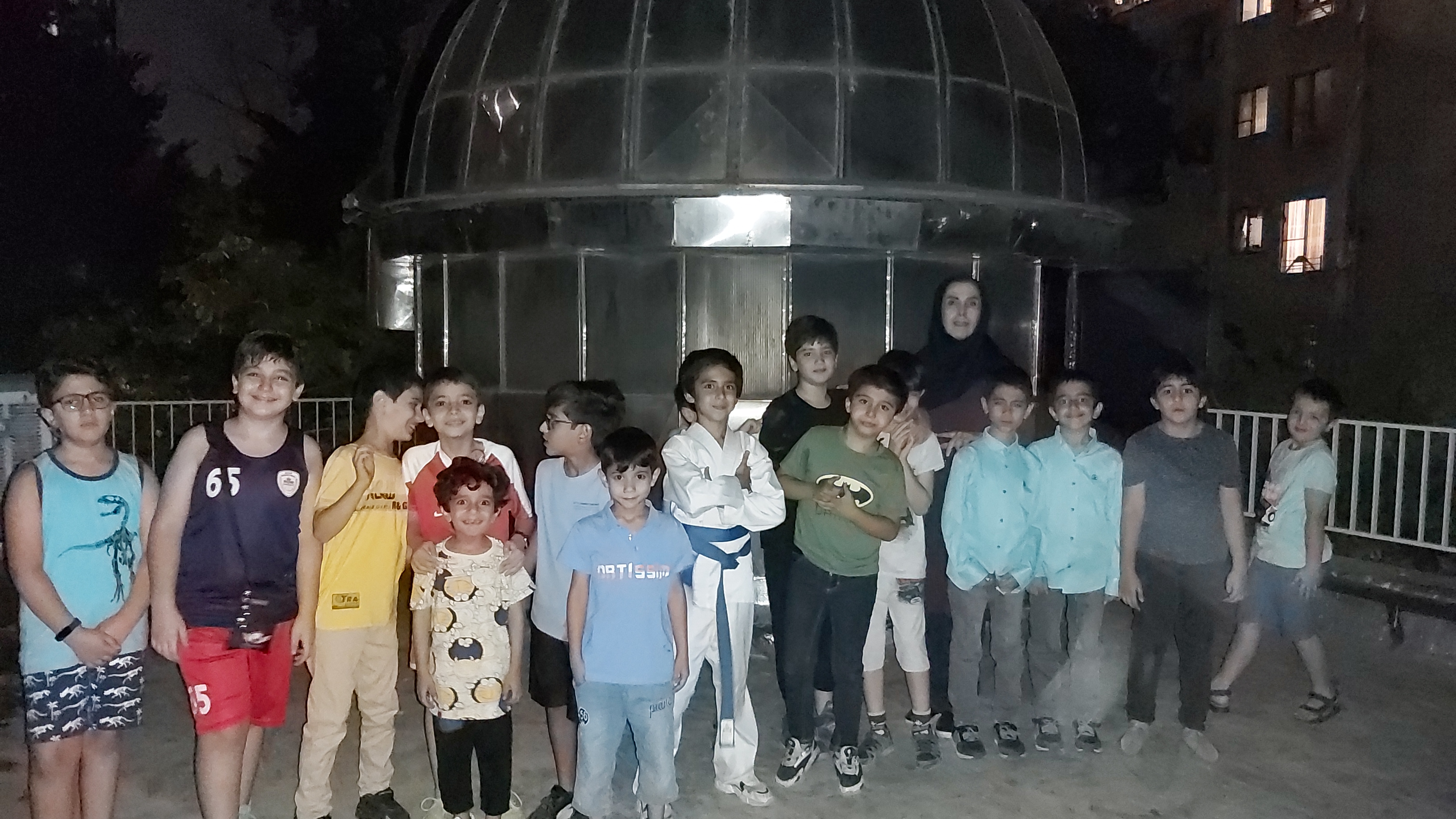 در شب رصدی با ماه و صور فلکی دیدار کردند