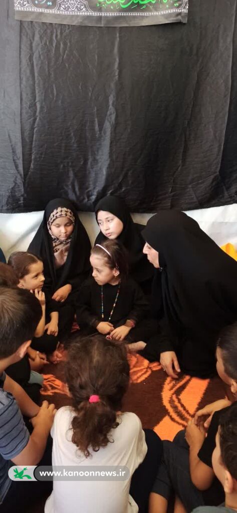 خدمت‌رسانی به کودکان و نوجوانان توسط سفیر اربعین کانون گلستان