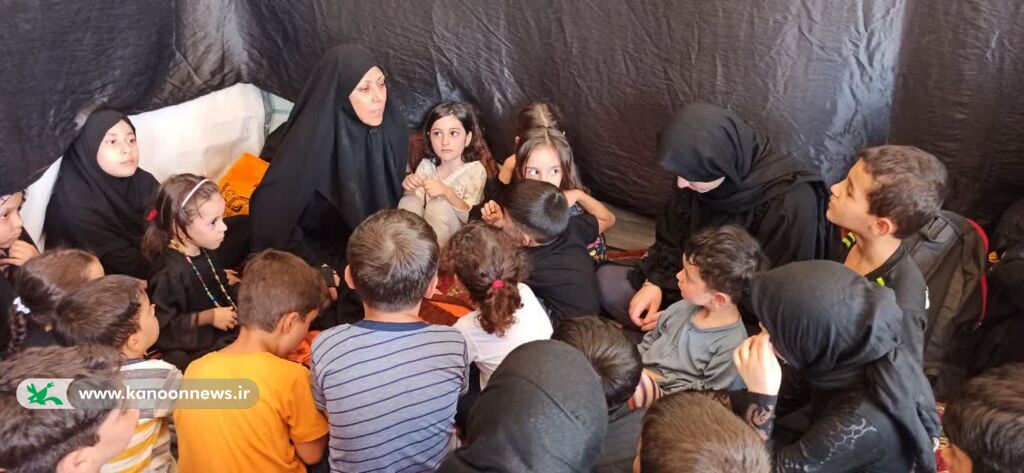 خدمت‌رسانی به کودکان و نوجوانان توسط سفیر اربعین کانون گلستان