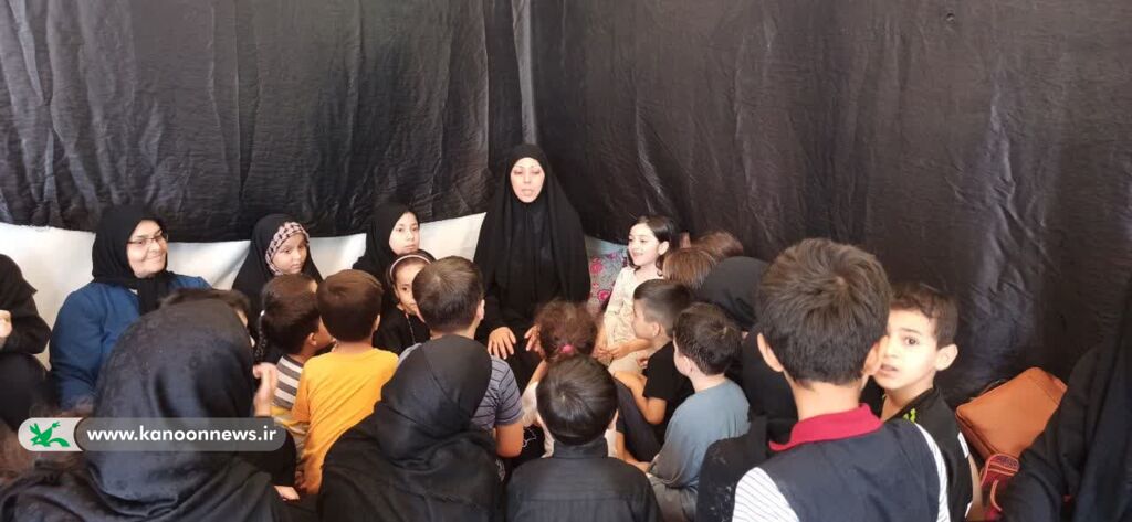 خدمترسانی به کودکان و نوجوانان توسط سفیر اربعین کانون گلستان