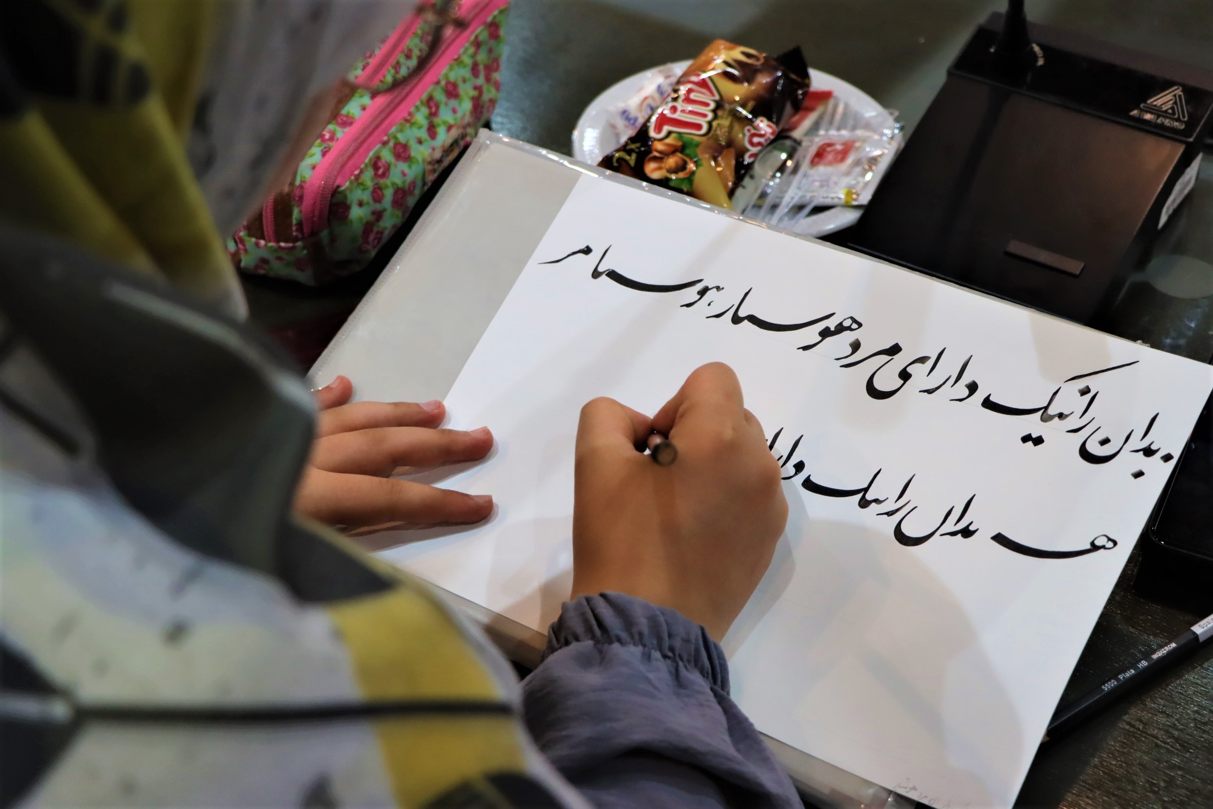 «مشق نظری ، مشق تخیلی و مشق عملی» در انجمن خوشنویسی
