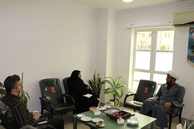 دیدار سرپرست کانون گلستان با مدیرکل سازمان تبلیغات اسلامی