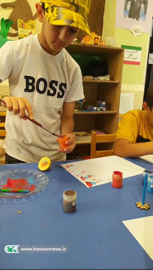 آشنایی اعضای مرکز گالیکش با« تکنیک چاپهای دستی»