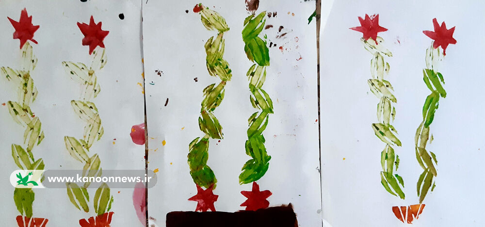 آشنایی اعضای مرکز گالیکش با« تکنیک چاپهای دستی»