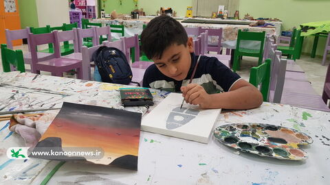 تابستان در مرکز فرهنگی هنری اهرم، کانون پرورش فکری کودکان و نوجوانان استان بوشهر