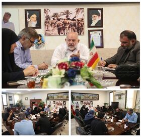 حضور مدیر کل کانون البرز در بیستمین نشست شورای سیاستگذاری طرح کرج، پایتخت کتاب ایران