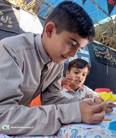 موکب کودک و نوجوانان کانون استان کردستان مرز باشماق مریوان