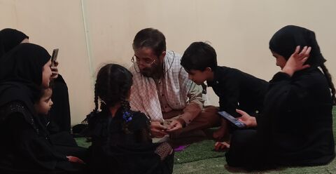 گزارش تصویری برگ سبز کانون استان قزوین برای بچه‌های اربعین