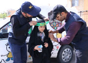 برگزاری موکب کودکان ونوجوانان در میدان امام حسین(ع) شهرکرد