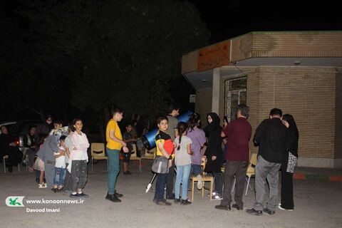 رصد زحل و ماه در کانون مرکز شماره 3 تبریز، مرکز تخصصی علوم و نجوم